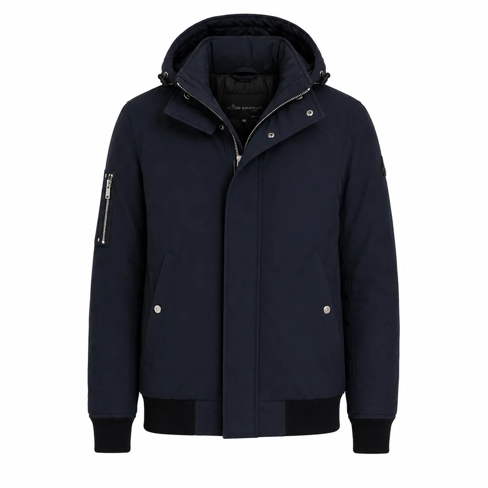 Moose Knuckles Bomber Benito Blue