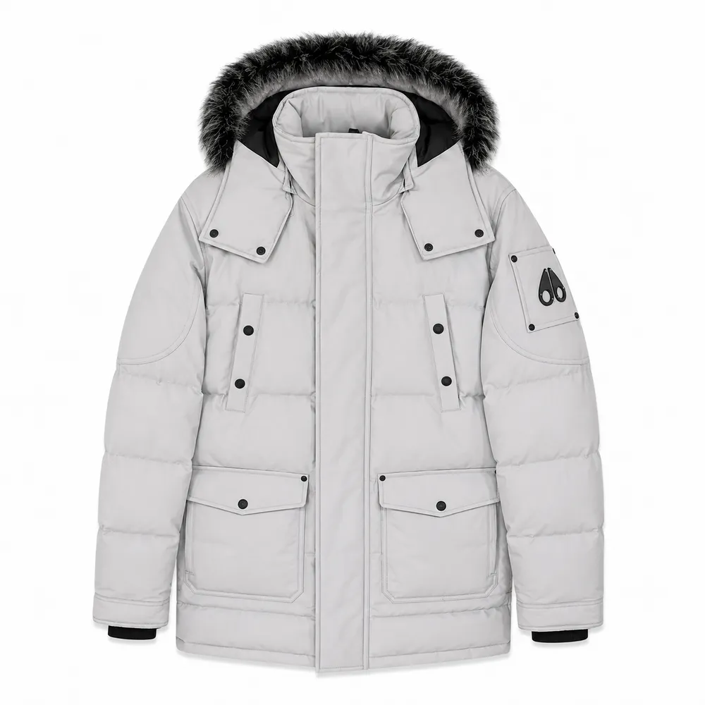Moose Knuckles Jacket Onyx Big Ridge Grey