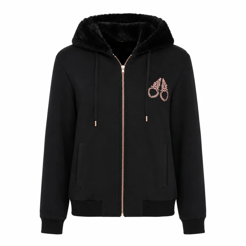 Moose Knuckles Sweatshirt Padded Black