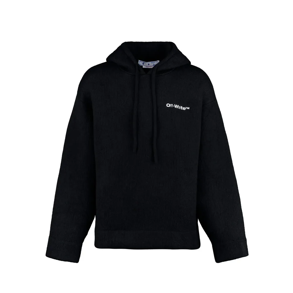 Off-White Knitted Hoodie