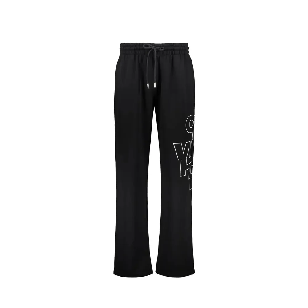 Off-White Cotton Track Pants