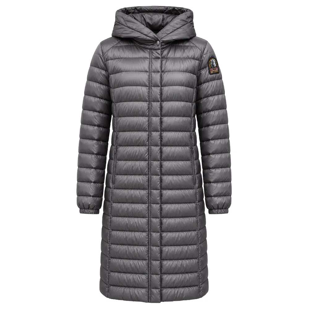 Parajumpers Down Jacket Long Magalie Grey