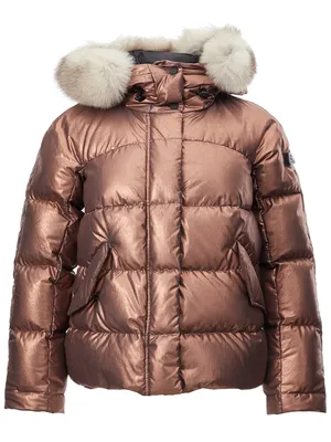 Peuterey Bronze Metal 'Mils' Padded Jacket