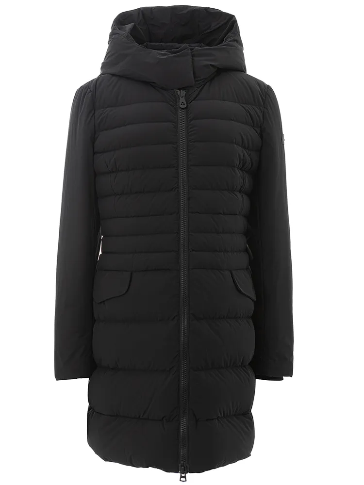 Peuterey Long Down Jacket Black