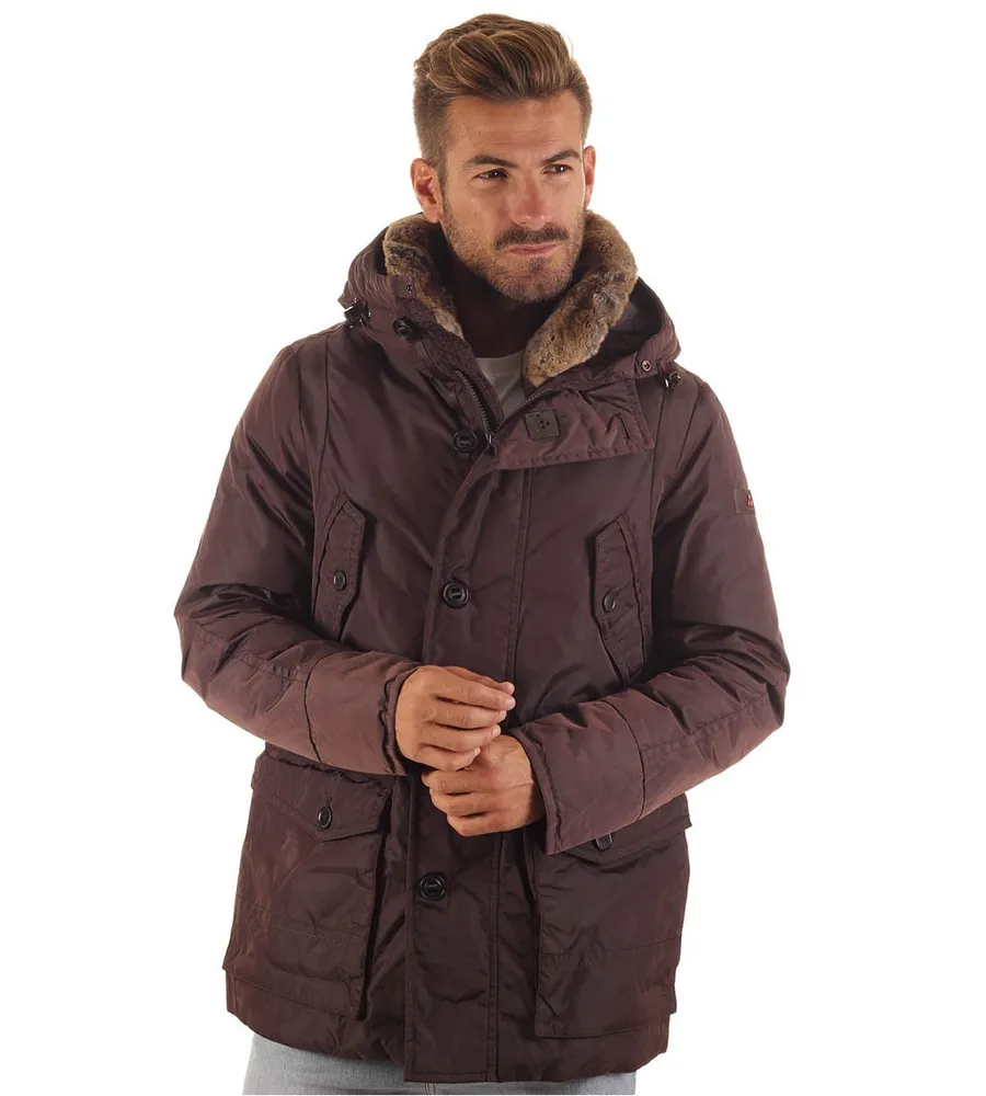 Peuterey Parka Hasselblad Oxford Fur Brown