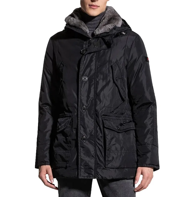 Peuterey Parka Hasselblad Krp Fur Black