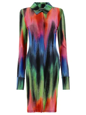 The Attico Dress Elton Multicolor