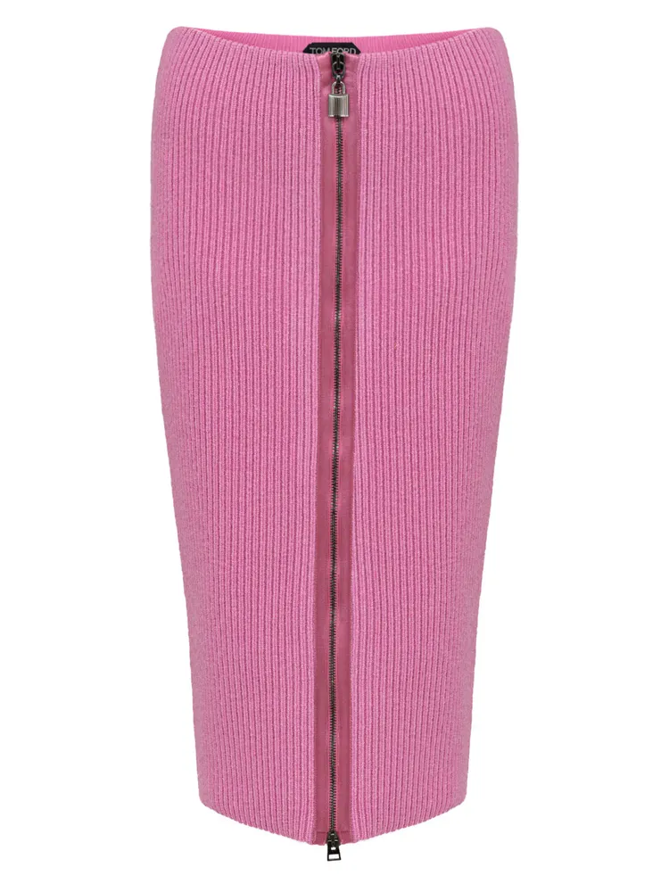 Tom Ford Midi Skirt Pink