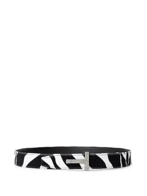 Tom Ford Belt Black/White
