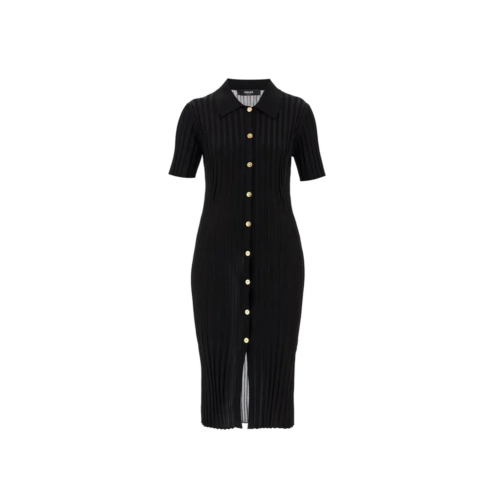 Versace Knitted Mini Dress