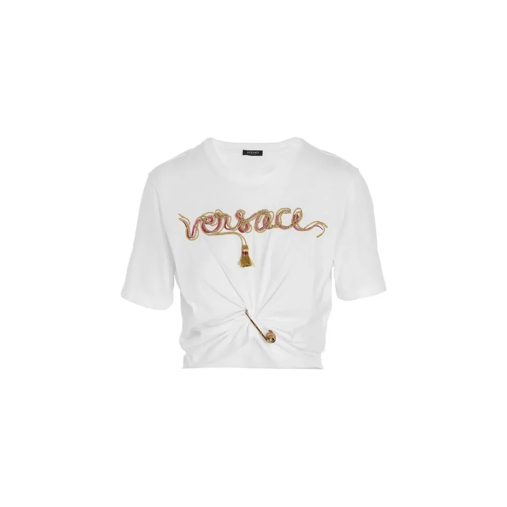 Versace Pin Logo T-shirt